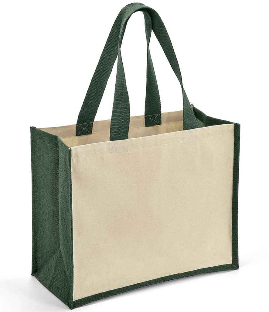 Brand Lab Jute and Canvas Shopper | BR101