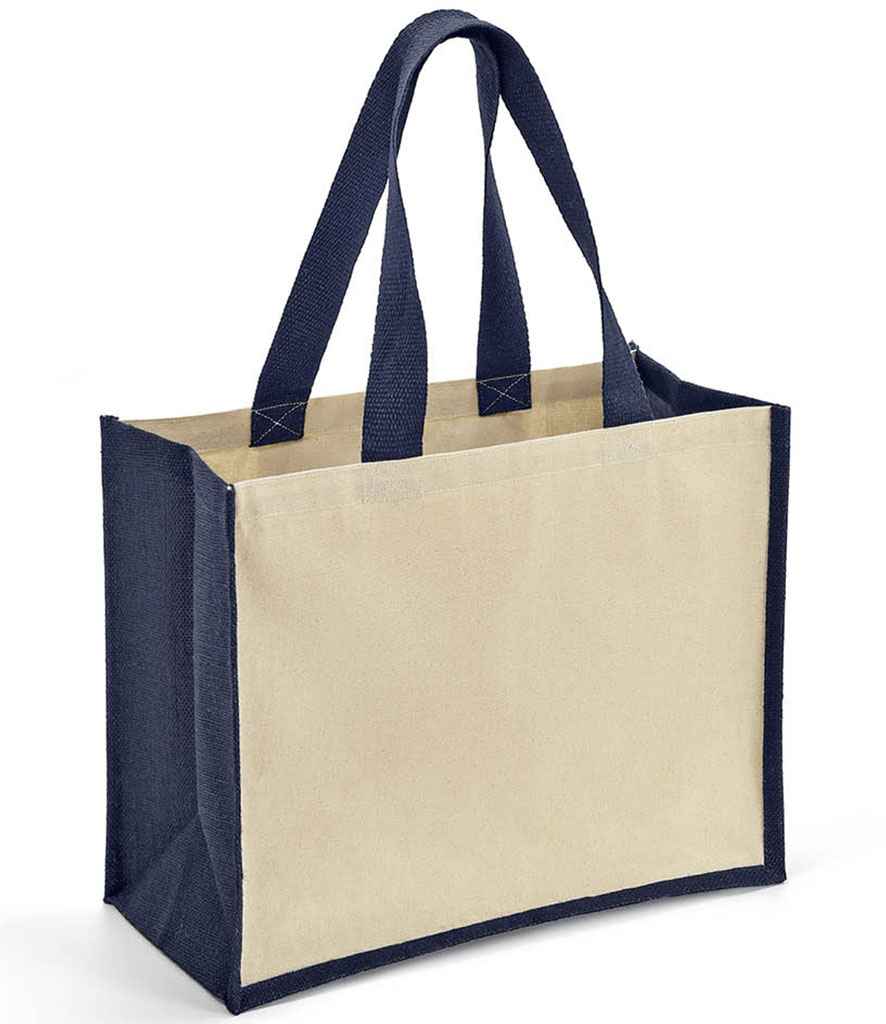 Brand Lab Jute and Canvas Shopper | BR101