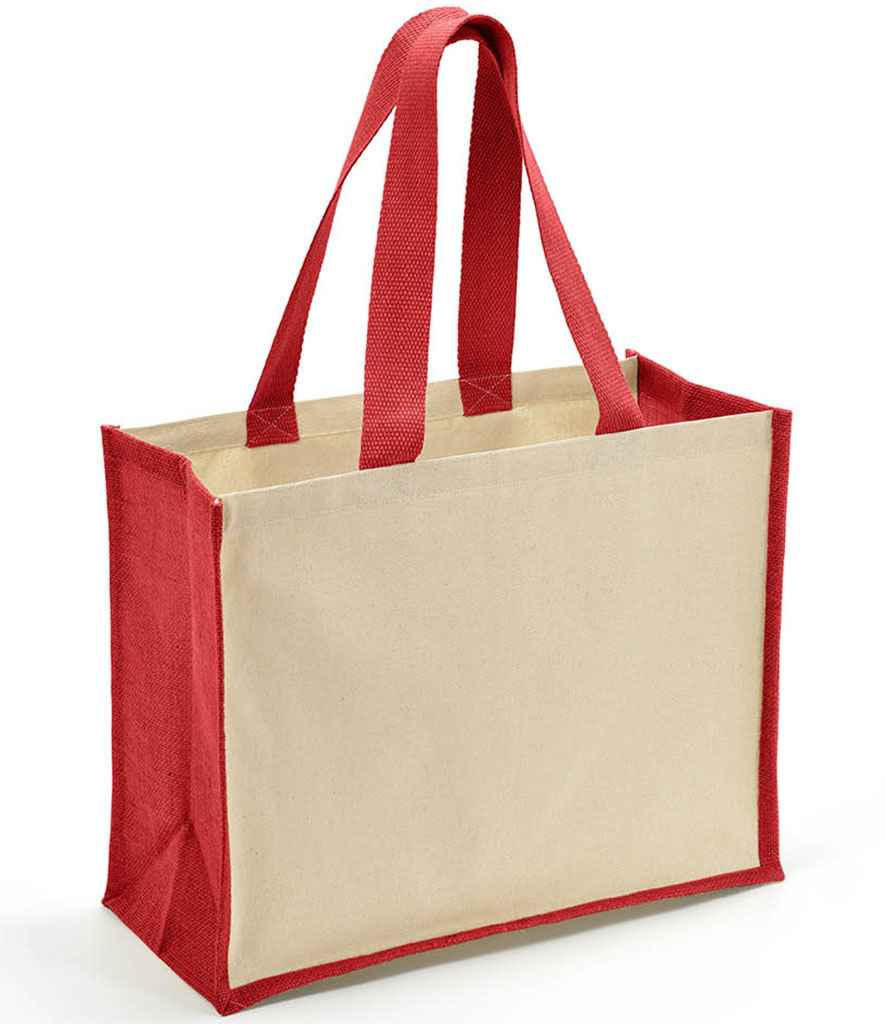 Brand Lab Jute and Canvas Shopper | BR101
