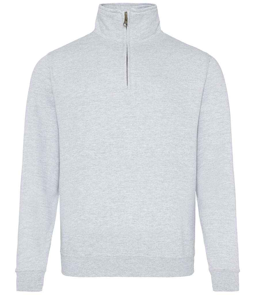 AWDis Sophomore Zip Neck Sweatshirt | JH046
