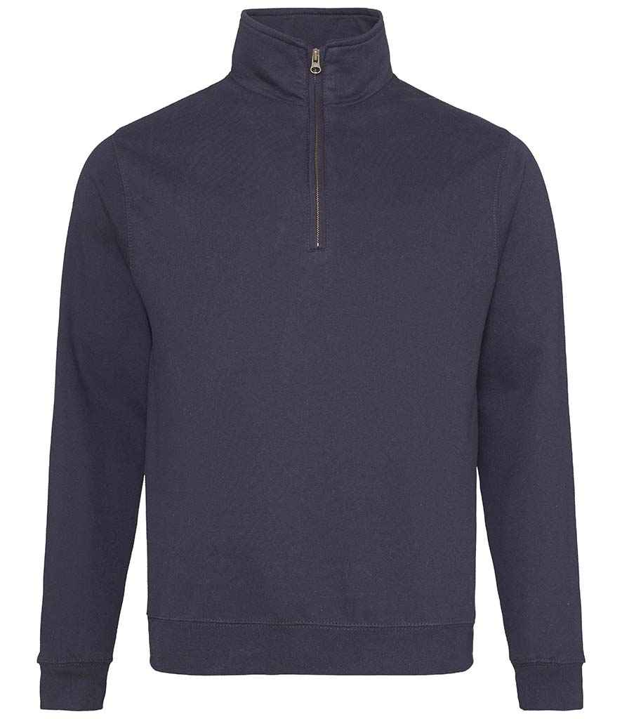 AWDis Sophomore Zip Neck Sweatshirt | JH046