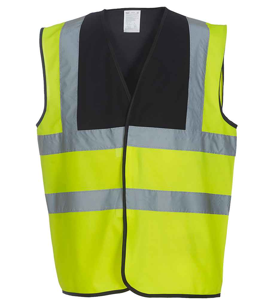 Yoko Hi-Vis Two Band and Braces Waistcoat | YK102