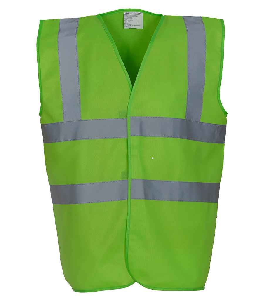 Yoko Hi-Vis Two Band and Braces Waistcoat | YK102