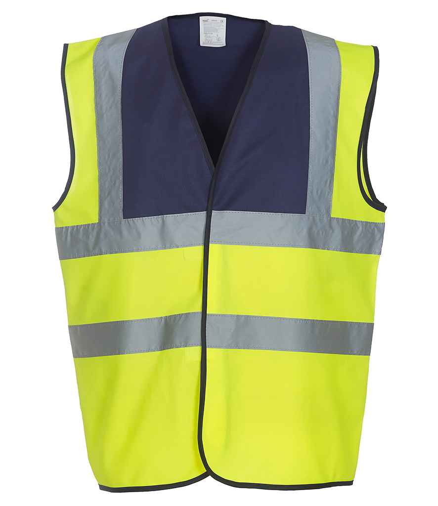 Yoko Hi-Vis Two Band and Braces Waistcoat | YK102