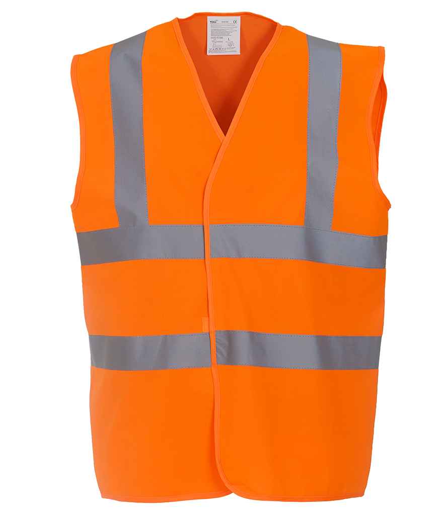 Yoko Hi-Vis Two Band and Braces Waistcoat | YK102