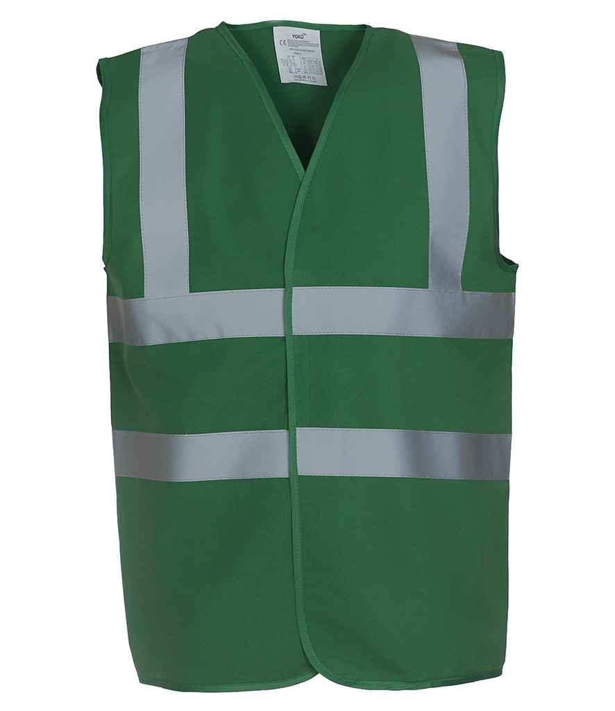 Yoko Hi-Vis Two Band and Braces Waistcoat | YK102