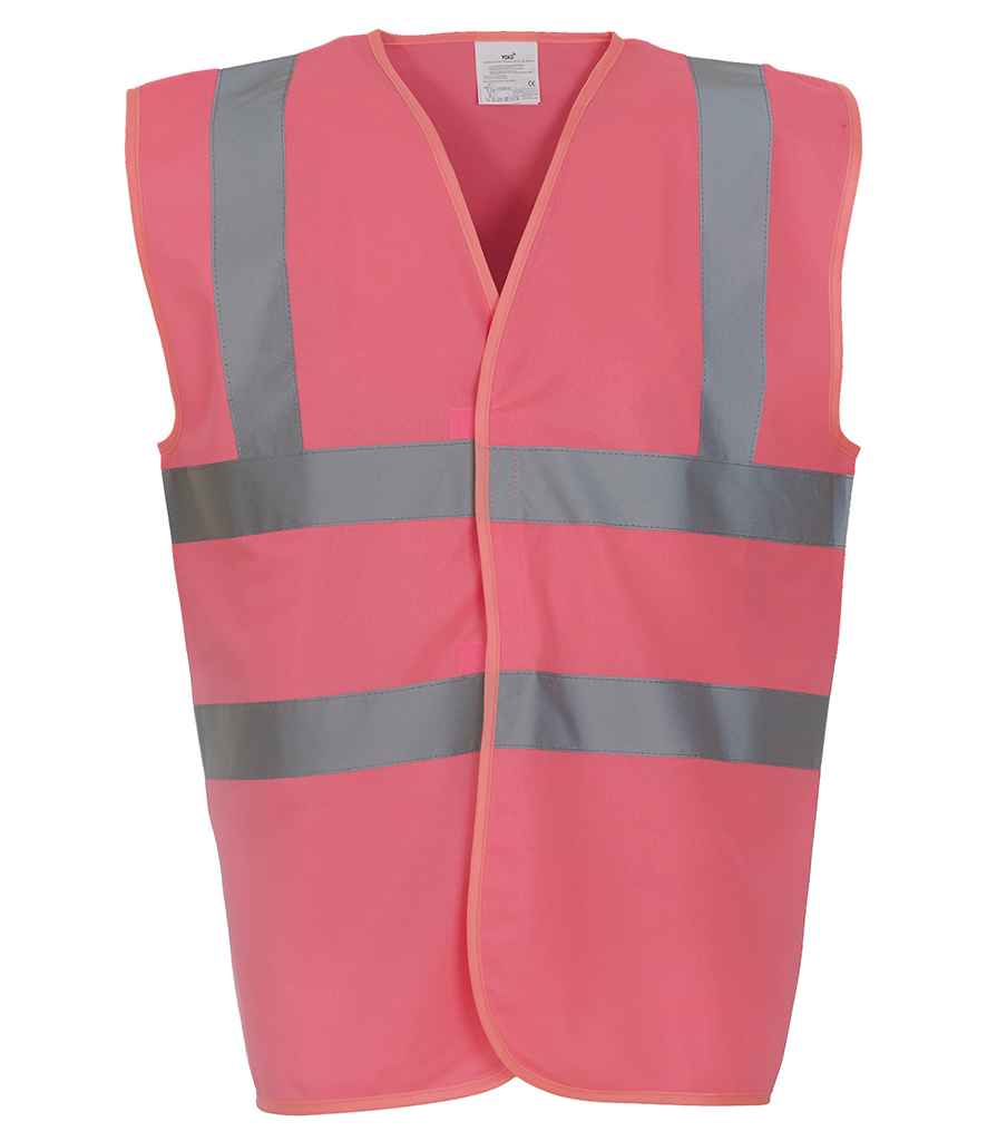 Yoko Hi-Vis Two Band and Braces Waistcoat | YK102