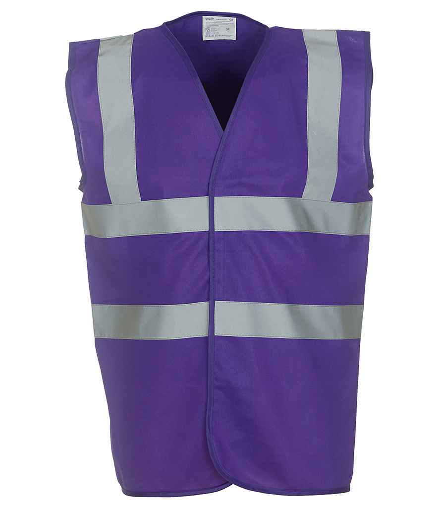 Yoko Hi-Vis Two Band and Braces Waistcoat | YK102