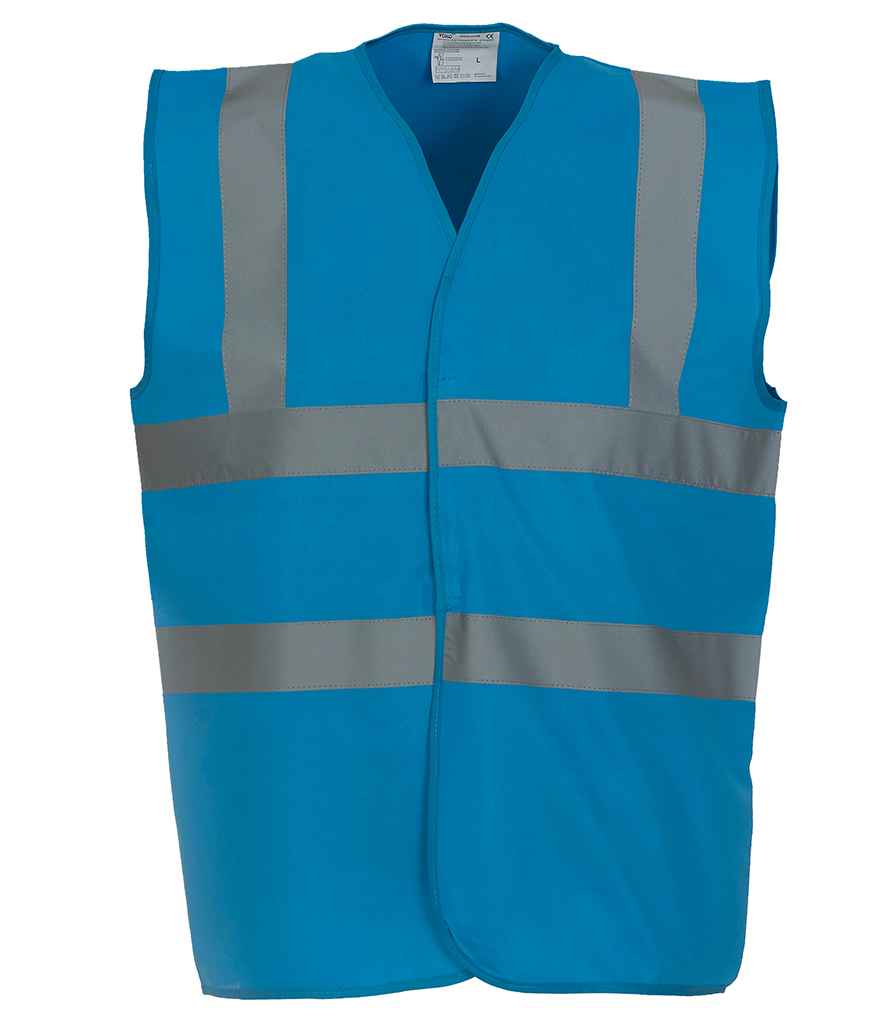 Yoko Hi-Vis Two Band and Braces Waistcoat | YK102