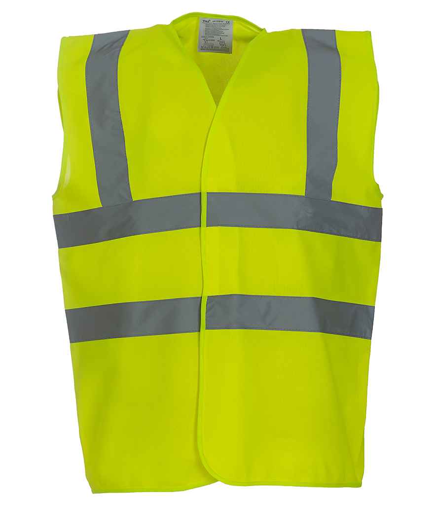 Yoko Hi-Vis Two Band and Braces Waistcoat | YK102
