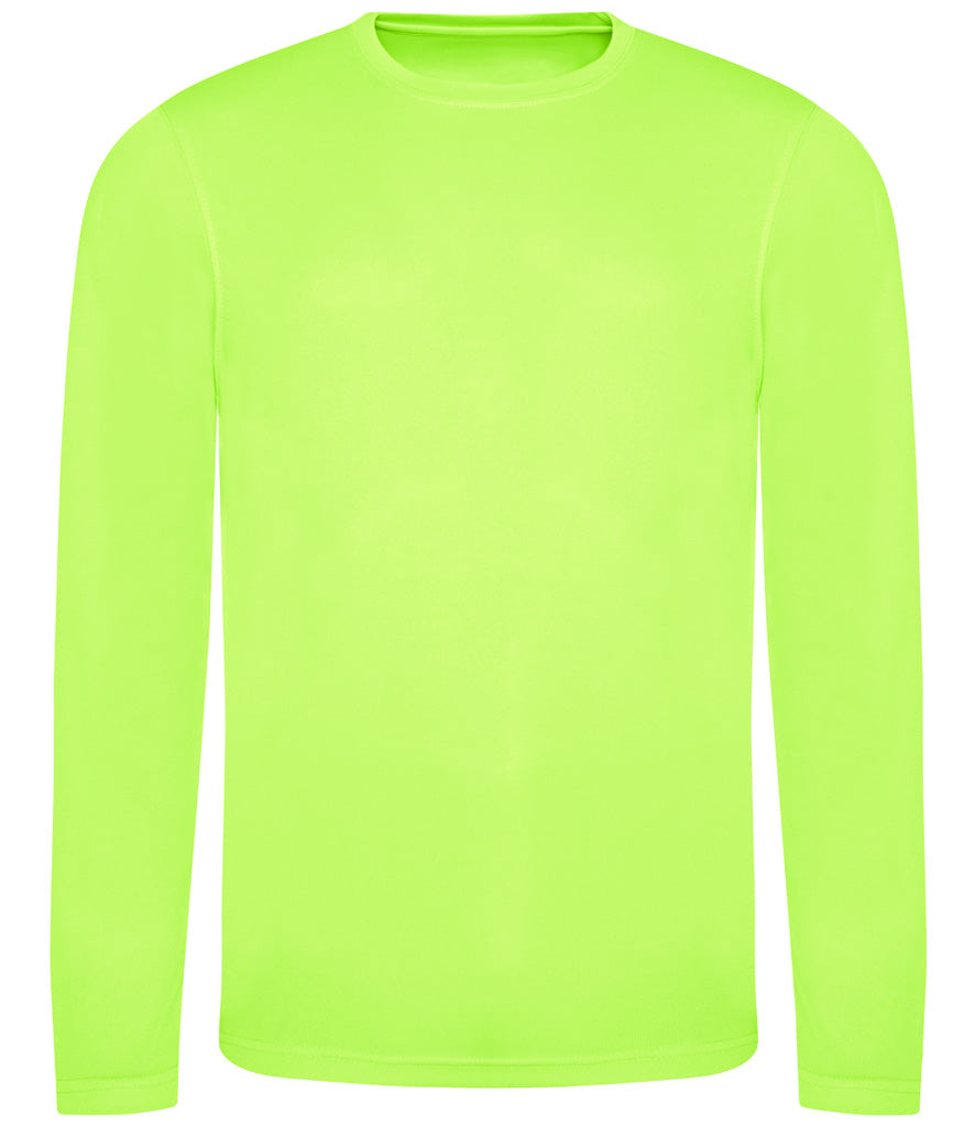 Just Cool AWDis Cool Long Sleeve Wicking T-Shirt