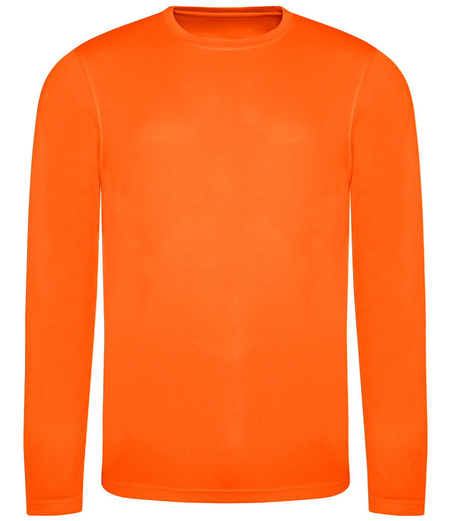 Just Cool AWDis Cool Long Sleeve Wicking T-Shirt