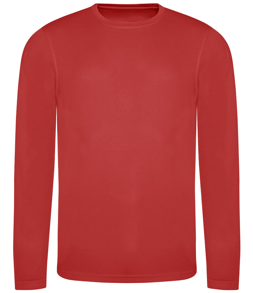 Just Cool AWDis Cool Long Sleeve Wicking T-Shirt