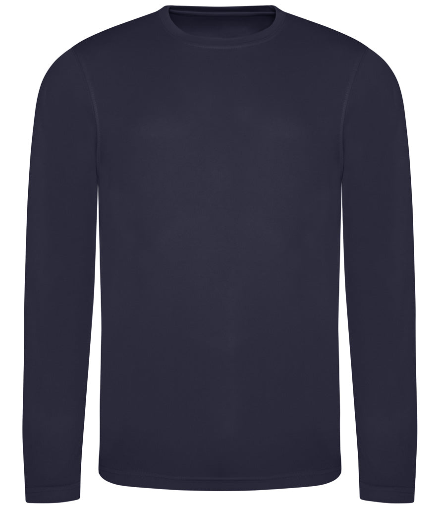 Just Cool AWDis Cool Long Sleeve Wicking T-Shirt