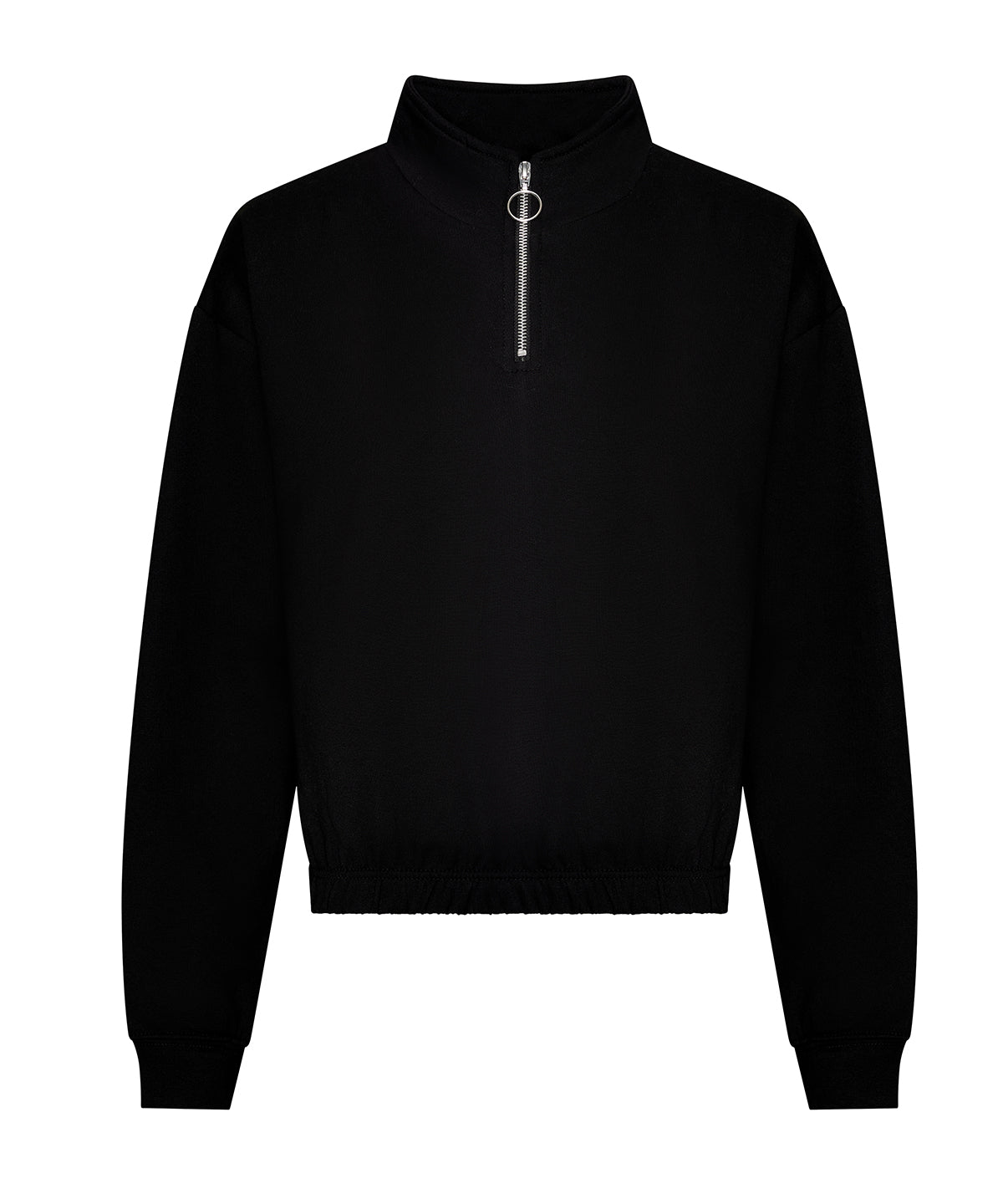 Women's cropped ¼-zip sweat | JH037