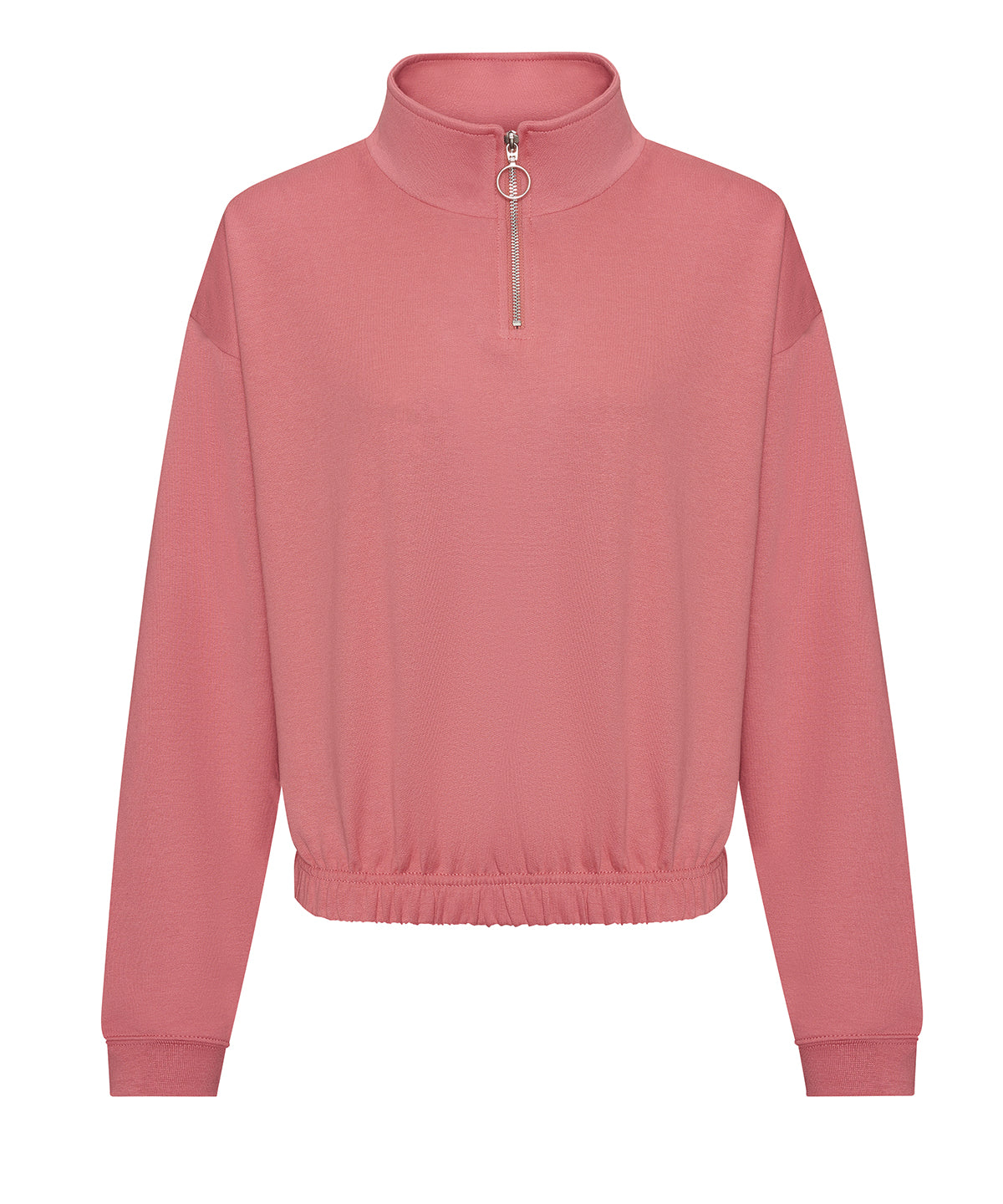 Women's cropped ¼-zip sweat | JH037